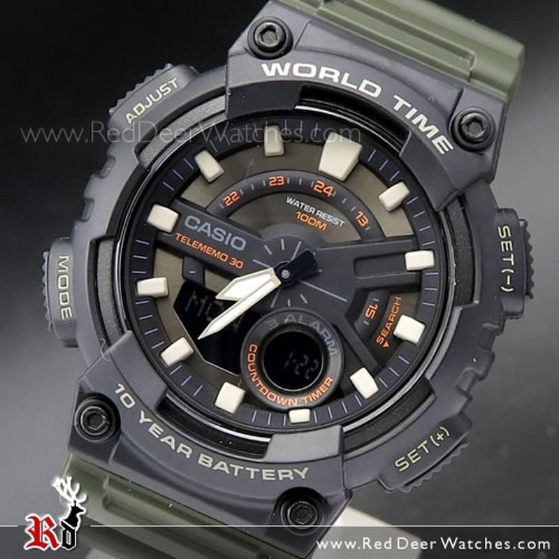 casio aeq 110 set time analog