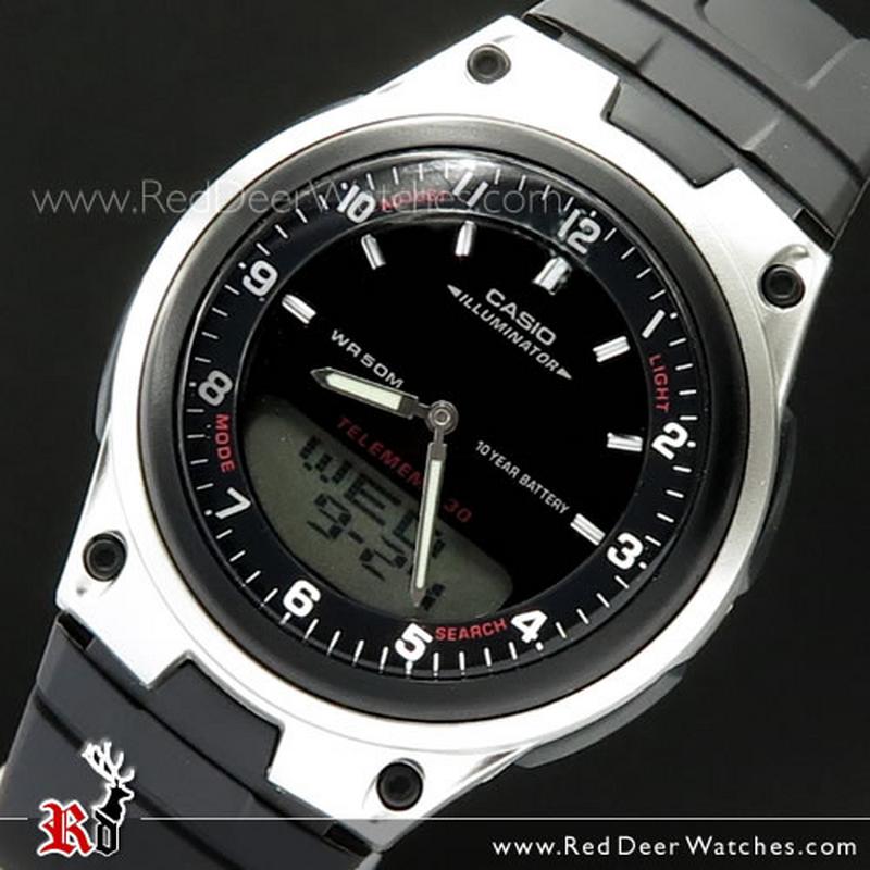 BUY Casio Digital Analog Telememo 30 Data Bank Watch AW-80-1A, AW80 - Buy  Watches Online | CASIO Red Deer Watches