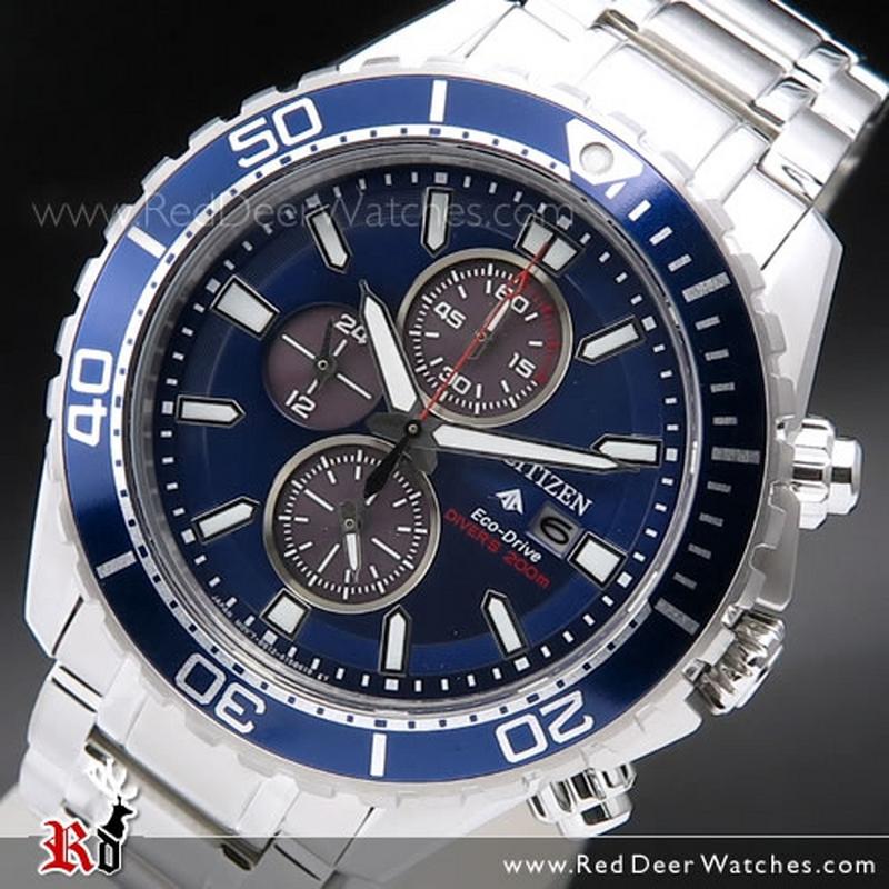 Citizen Promaster Eco-Drive Chronograph 200M Divers Watch CA0710-82L |  RedDeerWatches.com