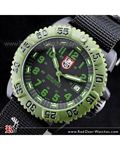 Luminox OD Military Series Black Nylon Strap Mens Watch 3041 (FREE EXTRA STRAP)