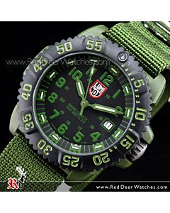 Luminox OD Military Series Green Nylon Strap Mens Watch 3042 (FREE EXTRA STRAP)