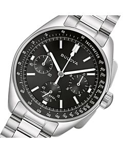 Bulova Lunar Pilot Chronograph Watch 96K111 with Extra Leather Strap