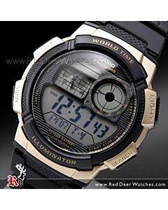 Casio Sporty Digital World Time 100M AE-1000W-1AV