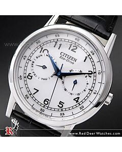 Citizen Men's Eco-Drive Leather Strap Watch AO9000-06B