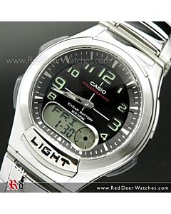 Casio 30 TELEMEMO World Time Alarm Watch AQ-180WD-1BV, AQ180WD