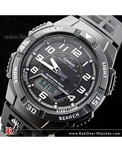 Casio Duo Display Solar Power World Time AQ-S800W-1B