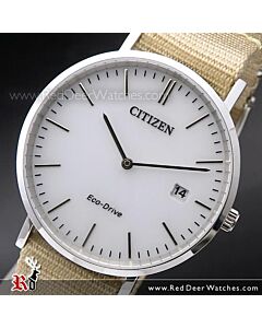 Citizen Eco-Drive Sapphire Nylon Strap Watch AU1080-20A