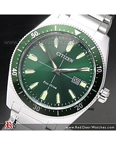 Citizen Eco-Drive Vintage Brycen Green Dial Watch AW1598-70X