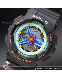 Casio Baby-G Punching Pattern Analog Digital Sport Watch BA-110PP-2A, BA110PP