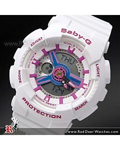 Casio Baby-G Punching Pattern Analog Digital Sport Watch BA-110PP-2A, BA110PP