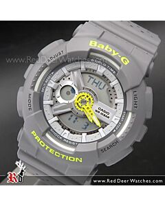 Casio Baby-G Punching Pattern Analog Digital Sport Watch BA-110PP-8A, BA110PP