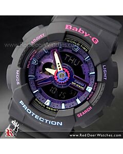 Casio Baby-G Pastel Color Analog Digital Sport Watch BA-110BE-4A, BA110BE