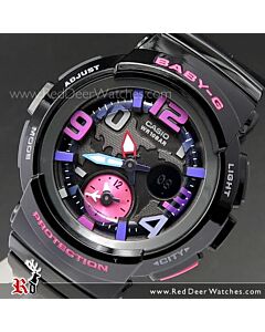 Casio Baby-G Dual Dial World Time 100M Watch BGA-190-1B, BGA190