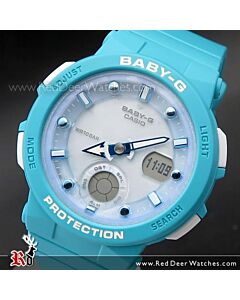 Casio Baby-G Neon Illuminator Beach Traveler Watch BGA-250-2A, BGA250