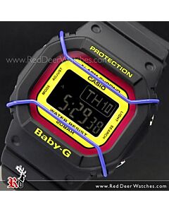 Casio Baby-G Pop Color Face Protector 200M Watch BGD-501-1B, BGD501