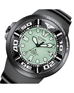 Citizen Eco-Drive Promaster Luminous Dial Professional Diver Watch BJ8055-04X