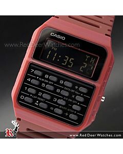 Casio Calculator Alarm Dual Time Data Bank Watch CA-53WF-4B