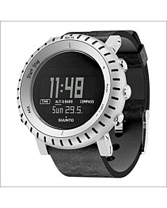 Suunto Core Alu Black Wrist-Top Computer Aluminum with Leather Watch