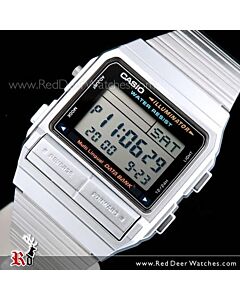 Casio Vintage Style Data Bank Golden Digital Watch DB-380G-1, DB380G