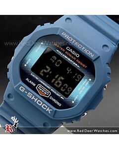 Casio G-Shock Camouflage Reversible Textile Nylon Band Watch DW-5600LU-2, DW5600LU