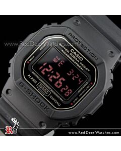 CASIO G-SHOCK Black Military Inspired Series DW-5600MS-1DR, DW5600MS