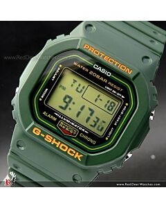 Casio G-Shock Original Green Watch DW-5600RB-3, DW5600RB