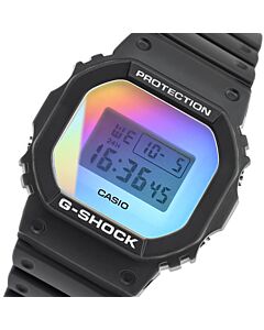 Casio G-Shock Digital Iridescent Black Watch DW-5600SR-1, DW5600SR