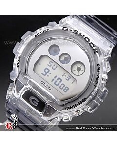 Casio G-Shock Clear Skeleton Silver Dial Watch DW-6900SK-1, DW6900SK