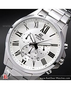 Casio Edifice Chronograph 100M Stopwatch Sport Watch EFV-500D-7AV, EFV500D