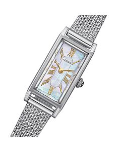 CITIZEN Eco-drive Mother of Pearl Dial Limited Edition Ladies Watch EG7040-74D