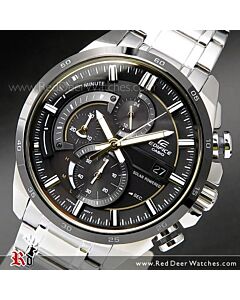 Casio Edifice Chronograph Solar 100M Sport Watch EQS-600DB-1A9, EQS600DB