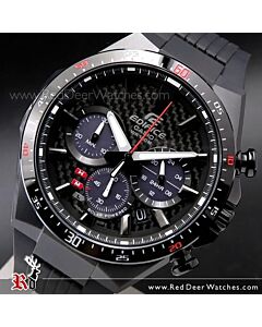 Casio Edifice Carbon Fiber Solar Chronograph Watch EQS-800CPB-1AV, EQS800CPB