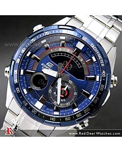 Casio Edifice Racing Blue World Time Thermometer Sport Watch ERA-600RR-2AV, ERA600RR