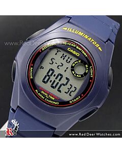 Casio Digital LCD Alarm Stopwatch Sports Watch F-200W-2A, F200W