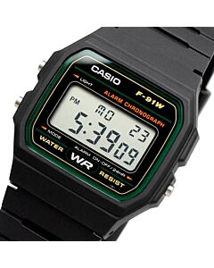 Casio Digital Water Resistant Classic Unisex Watch F-91W-1, F91W