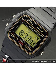 Casio Digital Water Resistant Classic Unisex Watch F-91WG-9, F91WG