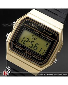 Casio Digital Water Resistant Classic Unisex Watch F-91WG-9, F91WG