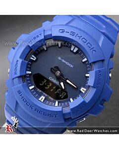 Casio G-Shock Modestly Clean Analog Digital 200M Sport Watch G-100CU-2A, G100CU