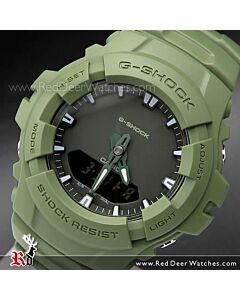 Casio G-Shock Modestly Clean Analog Digital 200M Sport Watch G-100CU-3A, G100CU