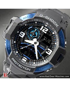 Casio G-Shock Gravity Defier Compass Thermometer Sport Watch GA-1000-2B, GA1000