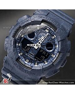 Casio G-Shock Analog Digital Cracked Pattern Sport Watch GA-100CG-2A, GA100CG