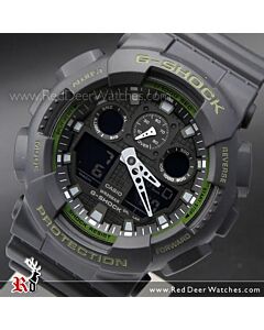 Casio G-Shock Bi-Color Analog Digital 200M Sport Watch GA-100L-1A, GA100L