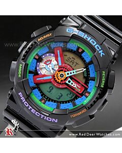 Casio G-Shock Limited Model Analogue Digital Sport Watch GA-110MC-1A, GA110MC