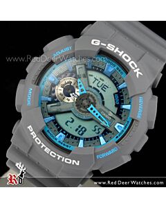 Casio G-Shock Matte Finish Analog Digital Display Watch GA-110TS-8A2, GA110TS