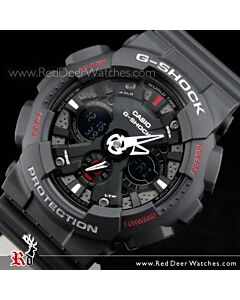 Casio G-Shock Black Analog Digital Watch GA-120-1A GA120