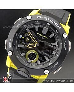 Casio G-Shock Carbon Core Guard Structure Watch GA-2000-1A9, GA2000