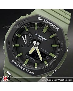 Casio G-Shock Carbon Core Guard Utility Colour Edition Watch GA-2110SU-3A, GA2110SU