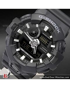 Casio G-Shock Analog Digital 200M Super illuminator Sport Watch GA-700-1B, GA700