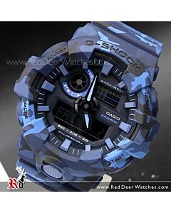 Casio G-Shock Analog Digital Super illuminator Camouflage Watch GA-700CM-2A, GA700CM