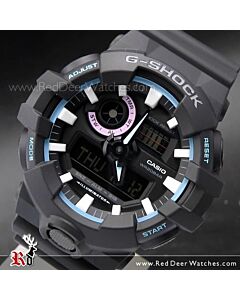 Casio G-Shock Analog Digital 200M Super illuminator Sport Watch GA-700-1B, GA700